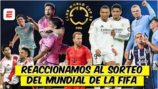 SORTEO DEL MUNDIAL DE CLUBES DE LA FIFA EN VIVO REAL MADRID MESSI y GUARDIOLA conocen sus rivales [upl. by Strephonn]