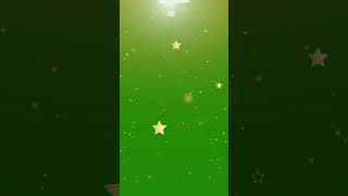 Golden Stars Green Screen Video Effects  Gold Stars Effect Green Screen Video [upl. by Edurtreg]