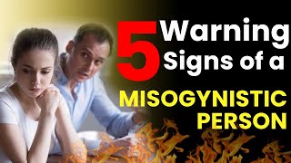 Meaning of Misogyny  5 Warning Signs of a Misogynistic Person  What makes someone a Misogynist [upl. by Esilram]