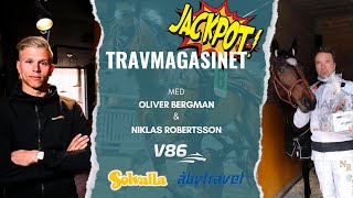 V86 Tips 155  ∣ Solvalla amp Åby  JACKPOT ∣ Travmagasinet med Bergman amp Robertsson [upl. by Whorton253]