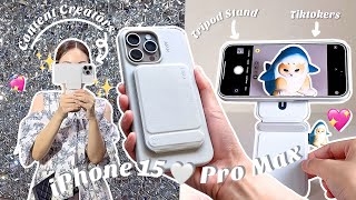 iPhone 15 Pro  Natural Titanium  Unboxing amp Impressions with 14 Pro and 15 Pro Max Comparison [upl. by Sheila181]