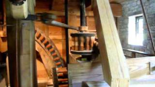 Grist Mill at Historic George Washington Mount Vernon Distillery [upl. by Breh]