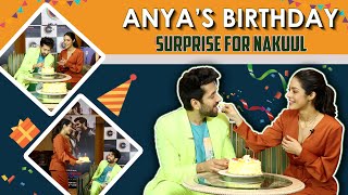 Anya’s Cute Birthday Surprise For Nakuul Mehta  CoStar Secrets Revealed [upl. by Teiluj]