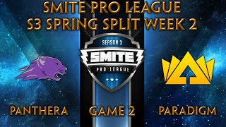 SPL S3 Spring Week 2  Panthera vs Paradigm Game 2 [upl. by Arted144]