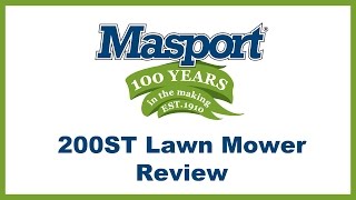 Masport 200ST Review [upl. by Caryn]