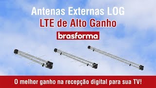 Antenas Externas LOG LTE Apresentação [upl. by Alfeus]