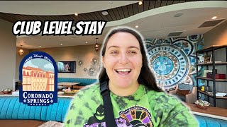 STAYING CLUB LEVEL AT DISNEY WORLD Disney’s Coronado Springs Resort [upl. by Baumann977]