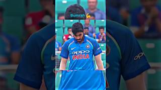 Jaspreet Bumrah on fire 🔥 shorts cricket [upl. by Adehsar751]