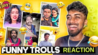 FUNNY TROLLS Reaction  ನಕ್ಕು ನಕ್ಕು ಸುಸ್ತ್ಆಯ್ತು 😂 Part 16 [upl. by Urian]