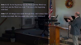 Johns Gospel Christ Introduced  Pastor Tim Case  1062024 [upl. by Waterman]