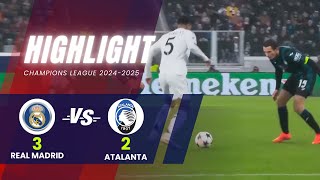 Highlight REAL MADRID 32 ATALANTA  Match Highlights Champions League 20242025 [upl. by Ro]