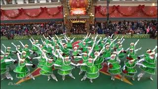 Tap Dancing Christmas Trees Take Over the Macys Thanksgiving Day Parade [upl. by Ssitnerp]