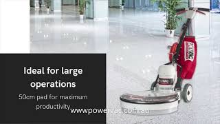 Polivac SL2000 Stingray Ultra High Speed Polisher Burnisher from PowerVac [upl. by Sanson]