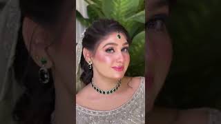 Pakistani Wedding Guest Makeup  Elegant Look by Sana Sarahs Salon amp Studio [upl. by Heywood]