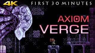 PC Axiom Verge 4K 60 FPS Gameplay [upl. by Ecal]