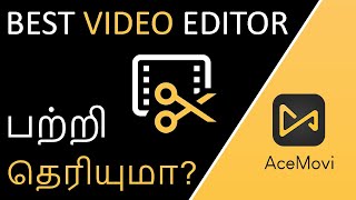 Best Video Editor for Beginners TunesKit AceMovi Tutorial in Tamil [upl. by Levina]