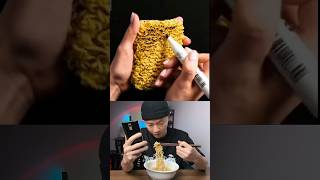 Does instant noodles leave writing dthacks92 lifehacks tips hack hacks tipsandtricks tricks [upl. by Eetsim]