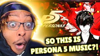 MUSIC THIS GOOD COMES FROM A VIDEO GAME  First time reaction to Persona 5 OSTs [upl. by Aiel]