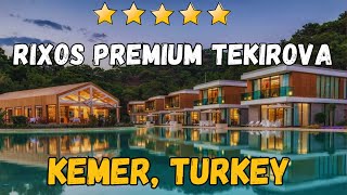 Hotel Rixos Premium Tekirova Kemer Turkey AllInclusive Resort [upl. by Sweatt]