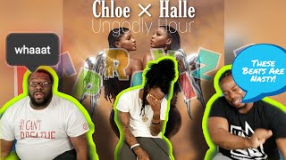 Improvized Chloe × Halle quotUngodly Hourquot Reaction Review [upl. by Anidualc]