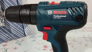 Bosch GSB 180LI Professional AkkuSchlagbohrschrauber 18V und Bosch VLine Titanium 103 tlg 🔫🪛✔️🍀 [upl. by Liuqnoj87]