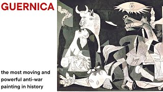 Pablo Picasso Guernica  The most moving and powerful antiwar painting in history  Cubism [upl. by Ssirk638]