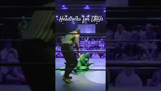 Ashton Day with his masterful headlocks fridaynightfights prowrestling fightnight headlock [upl. by Inacana]