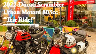 2022 DUCATI Scrambler TEST RIDE [upl. by Aredna]