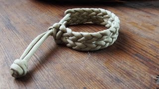 Mad Max Style Double Rastaclat Bracelet  Twin Braid Parachute Cord Bracelet [upl. by Tereve762]