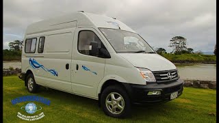 Budget 2 Premium  LDV 2 Berth Campervan Rental New Zealand  Manual Transmission [upl. by Sosna603]