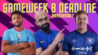 FPL Gameweek 8 Deadline Stream Hindi DrogBABA PranayTFB [upl. by Aenit]