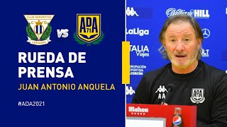 Rueda de prensa de Anquela previa al CD Leganés  AD Alcorcón J12 [upl. by Jean]