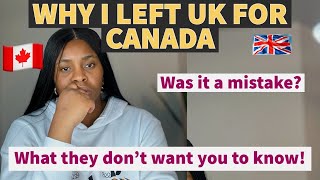 FROM UK TO CANADA THE BIGGEST SURPRISES I FACED  UK VS CANADA WHICH IS REALLY BETTER  Ft LEMFI [upl. by Ramso898]