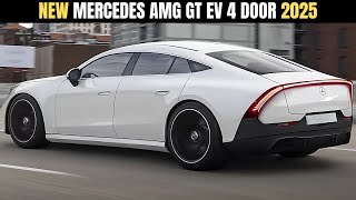 NextGen 2025 Mercedes AMG GT EV 4 DOOR Revealed  Heres What To Expect [upl. by Alyakcm]