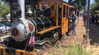 Old Poway Park steam locomotive [upl. by Massey]