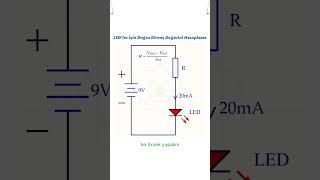 LEDler İçin Doğru Direnç Değerini Hesaplama led direnç elektronik [upl. by Holcman]