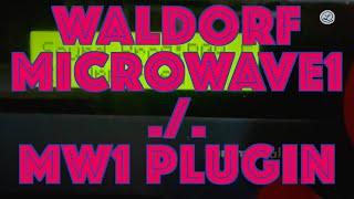 THE PLUGIN  WALDORF MICROWAVE 1 Rev A vs MICROWAVE 1 Plugin  PART A [upl. by Nodaj]