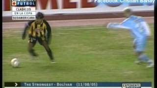 The Strongest 2 Bolivar 1 Copa Sudamericana 2012 2005 Los goles Ida [upl. by Rotkiv274]