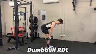 Dumbbell RDL [upl. by Swan291]