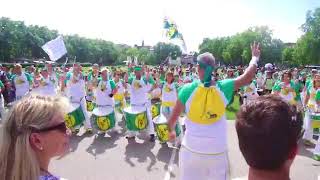 LA PLACE DU VILLAGEVille dAnnecy au rhytme du Brésil 🇧🇷 avec Tribal Percussions [upl. by Dazhehs]