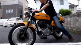 DUCATI 350 desmo 試走 [upl. by Fafa]