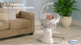 Graco® Soothe My Way™ Swing with Removable Rocker [upl. by Berkin752]