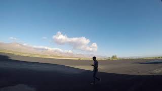 Inyokern Airport Rotor Clouds 9282019 [upl. by Aelegna6]