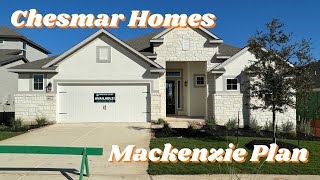 New Construction Chesmar Homes Mackenzie Plan [upl. by Yffat]