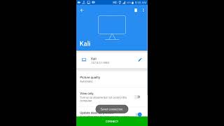 How to connect vnc viewer kali nethunter [upl. by Fauch]