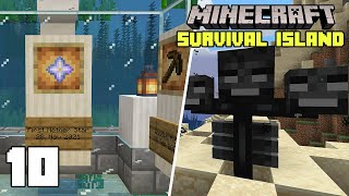 Minecraft Trophy Room and Finale  Survival Island 117 [upl. by Acirederf570]