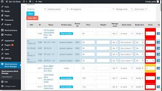 WooCommerce Stock Manager [upl. by Etaner]