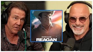 Dennis Quaid Talks Getting Into Character For Reagan and Other Roles [upl. by Wallinga542]