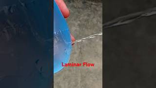 Laminar Flow  🌊 Balloon experiment [upl. by Mazurek]