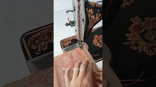 Gum silai mein zigzag Dori lgany ka trikaeasy sewingroshstitching [upl. by Pepi]